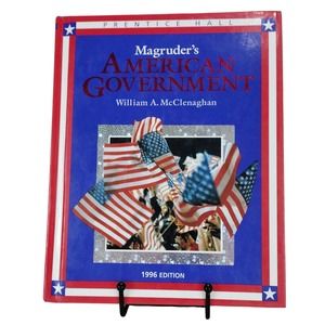 Magruder's American Government Hardcover Prentice Hall 1996 Edition